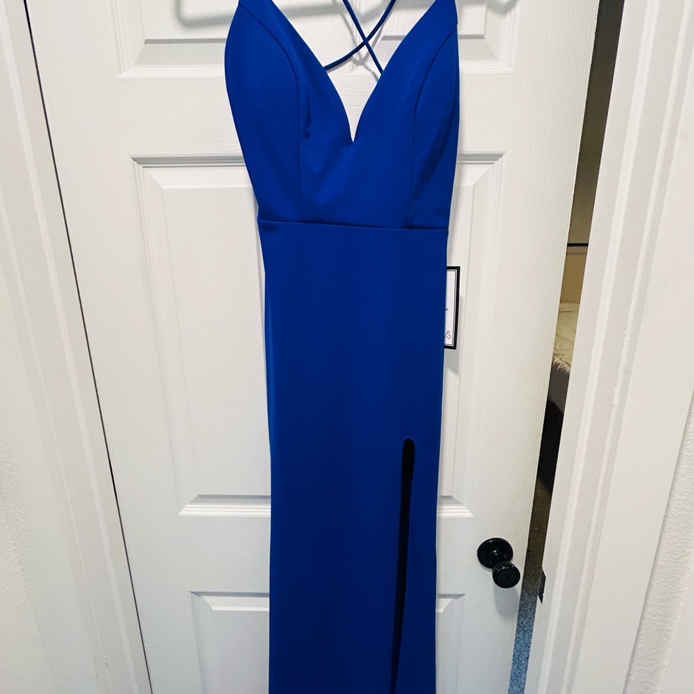 Blue Evening Gown